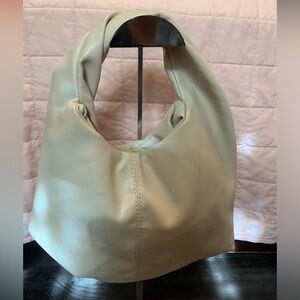 Elegant Cream Hobo Bag